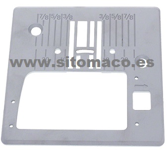 PLACA DE AGUJA SINGER 7640 Confidence