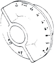 MANDO SELECTOR LARGO DE PUNTADA SINGER 518