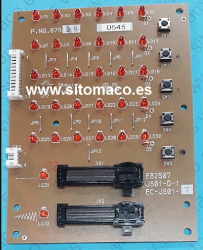 CIRCUITO BOTONERA SINGER 7422,7442,7462,7463,8763,XL5000,SQ9970