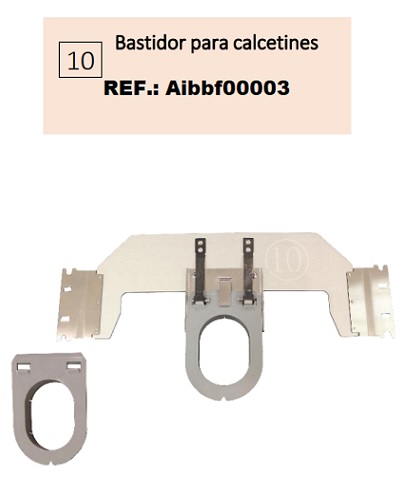 BASTIDOR ALFA AX12 PARA CALCETINES ( 32 mm X 56 mm )