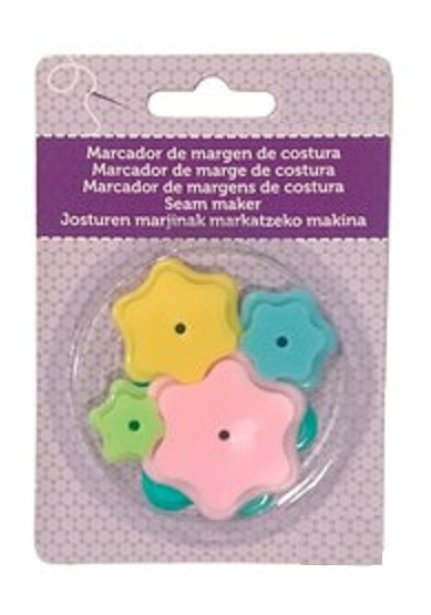 MARCADOR DE MARGEN DE COSTURA.. 15mm, 10mm, 7mm, 5mm, 3mm.