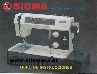 materno robot autómata MANUAL DE INSTRUCCIONES SIGMA +, Sitomaco