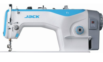 Máquina de coser industrial de pespunte recto Jack JK-F4. Montada.