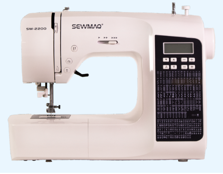 SW-2200 SEWMAQ + ORGANIZADOR 25 CANILLAS  "REGALO"